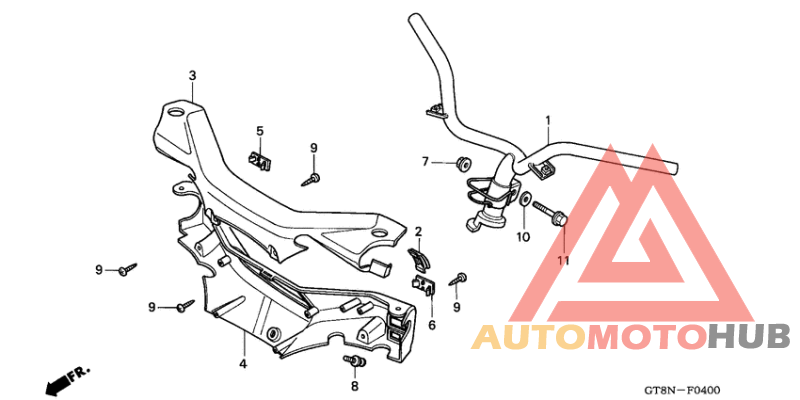 Handle pipe/handle cover