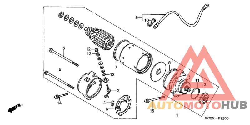 Стартерный мотор