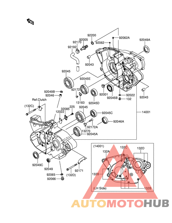 Картер двигателя