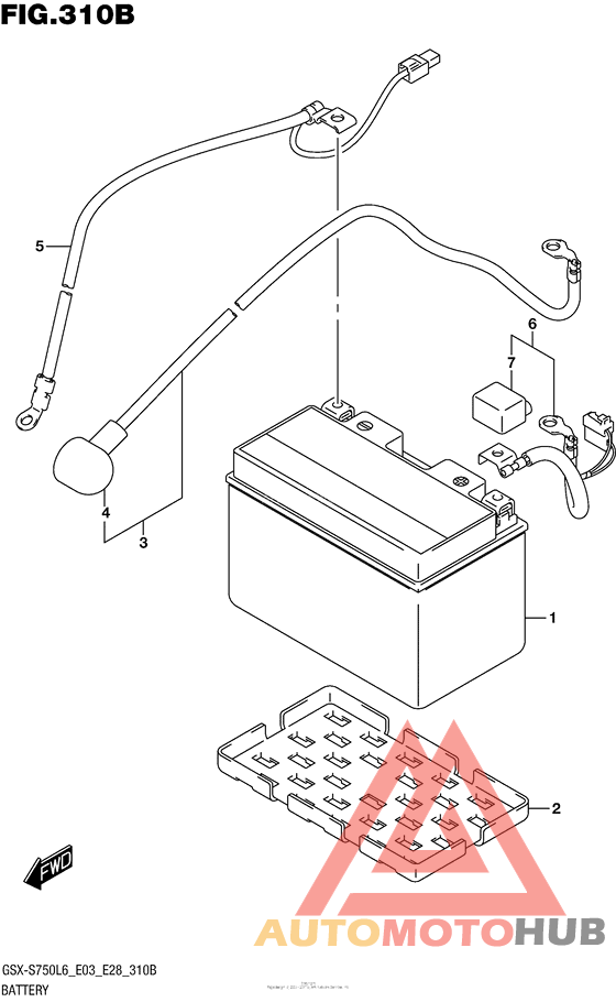 Battery (Gsx-S750Al6 E28)