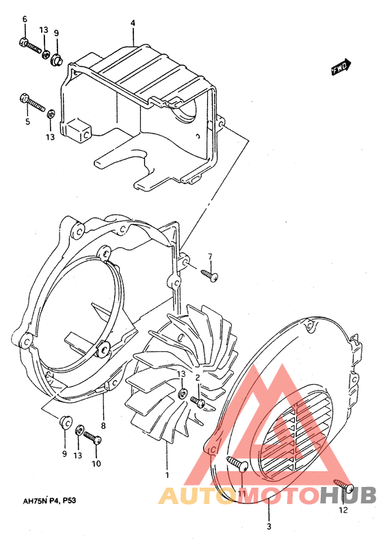 Вентилятор охлаждения