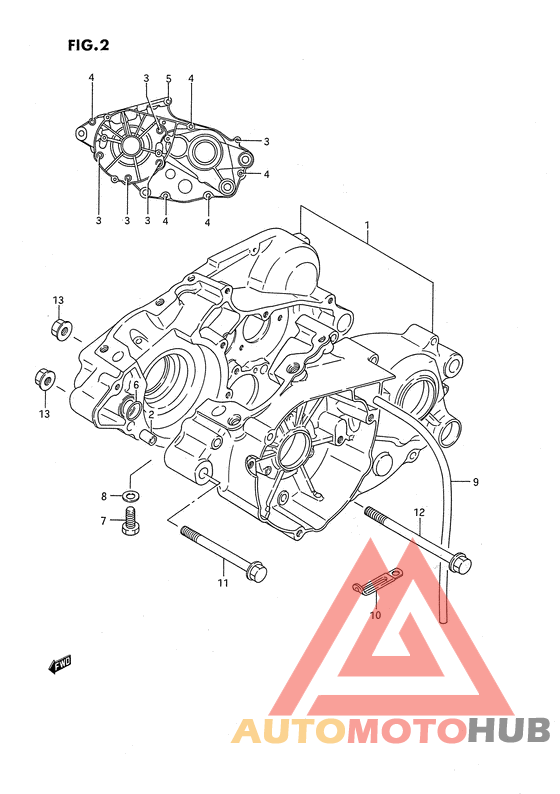 Картер двигателя