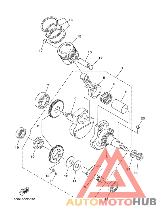 Crankshaft & piston