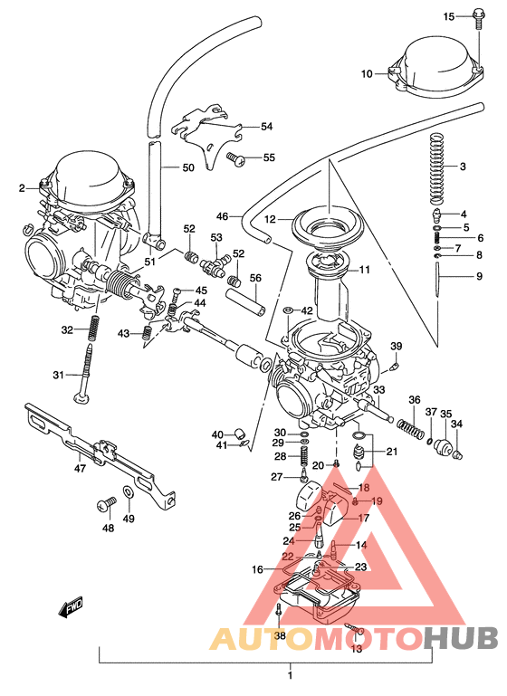 Carburetor assy