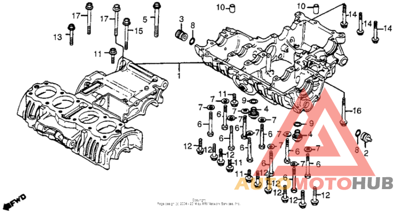 Картер двигателя