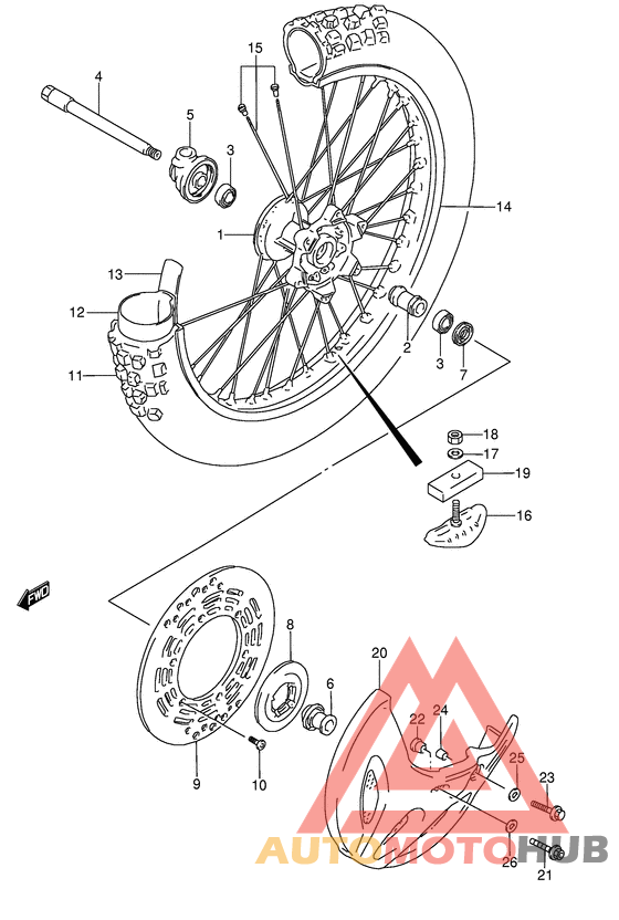Transom + tube