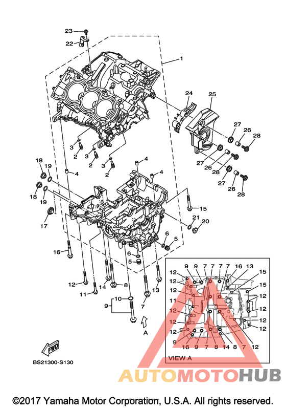 Картер двигателя