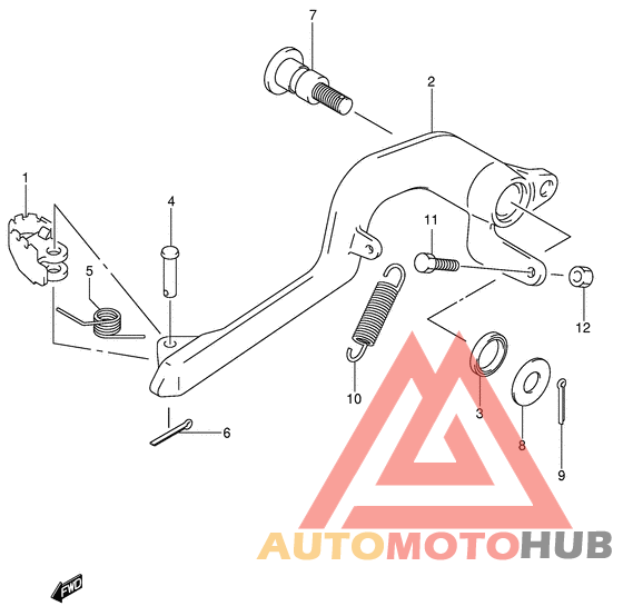 Передний суппорт