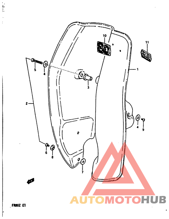 Щиток облицовочный
