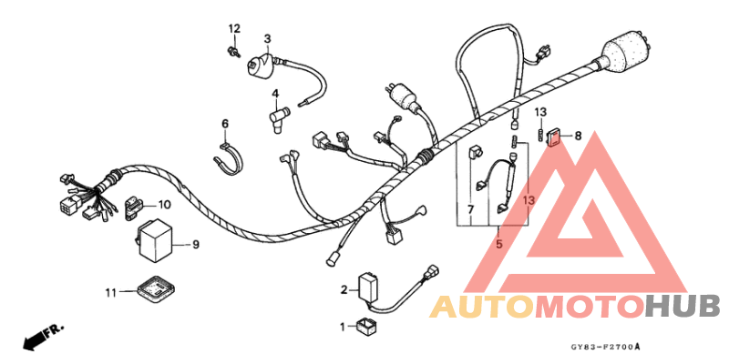 Wire harness/ ignition coil