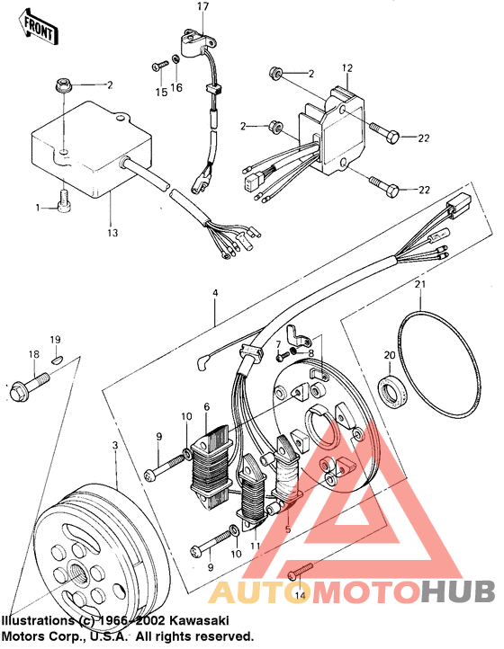Ignition/generator/regulator