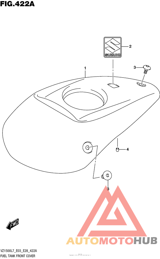 Fuel Tank Front Cover