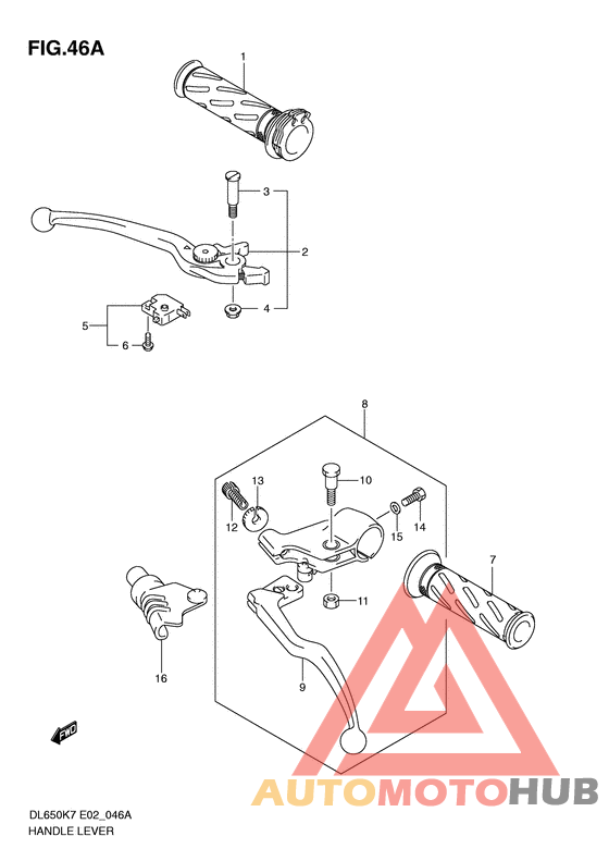 Рулевой рычаг