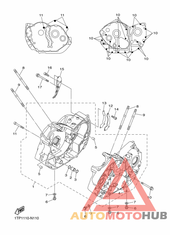 Картер двигателя