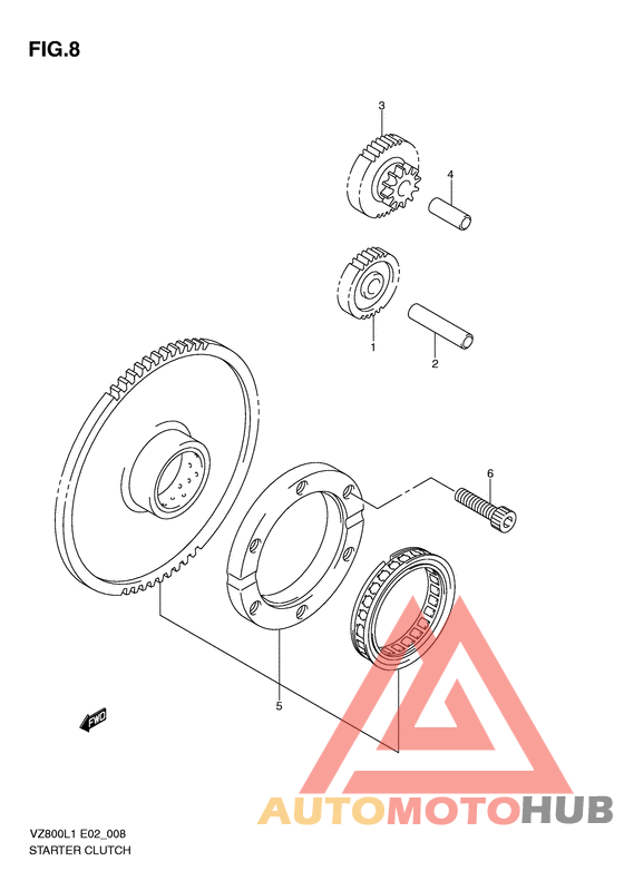 Муфта стартера