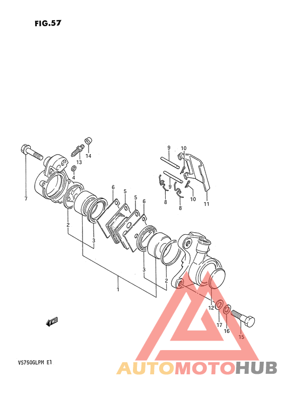 Передний суппорт