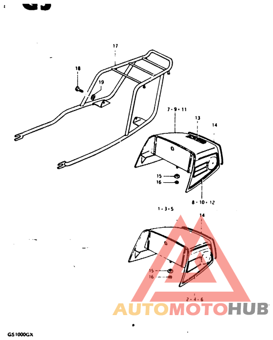 Обтекатель сидения