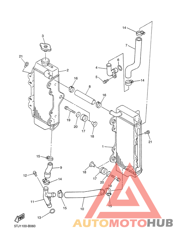 Radiator & hose