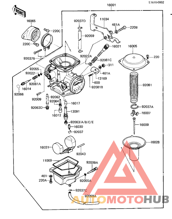 Carburetor assy