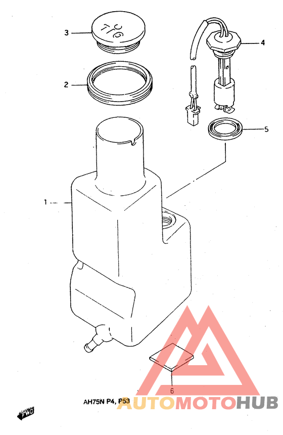 Бак масляный