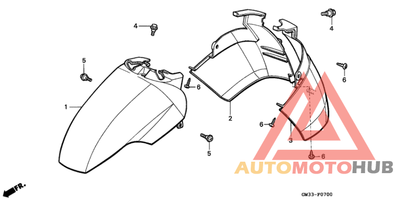 Переднее крыло