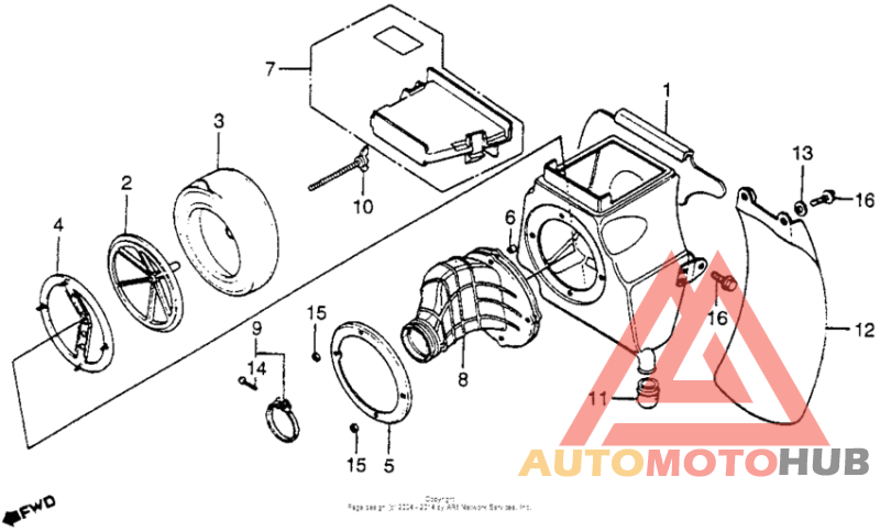 Air cleaner 83