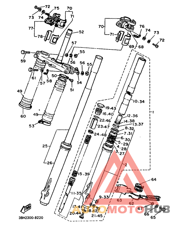 Передняя вилка