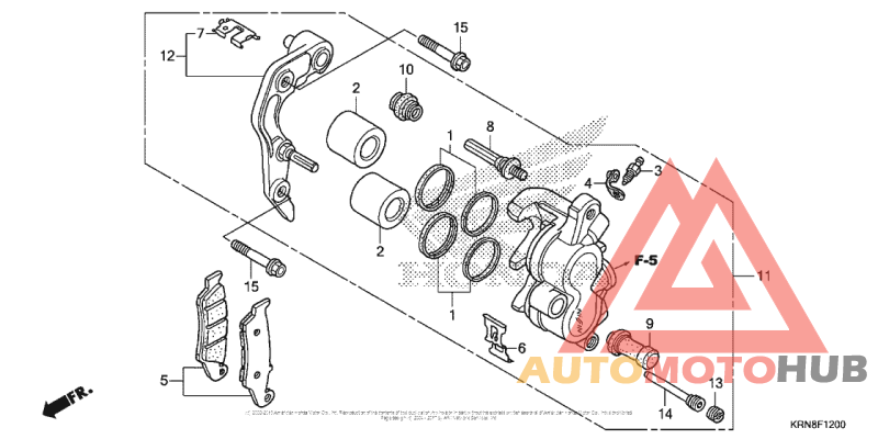 Передний суппорт