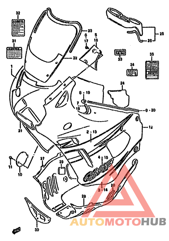 Cowling body