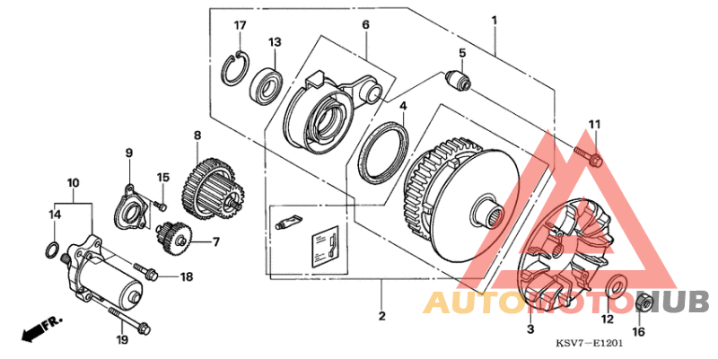 Engine pulley