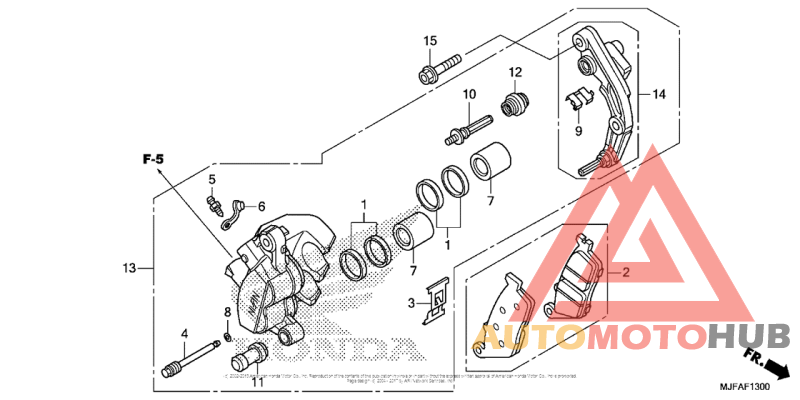 Front Brake Caliper (1)