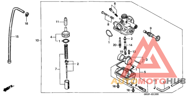 Carburetor assy