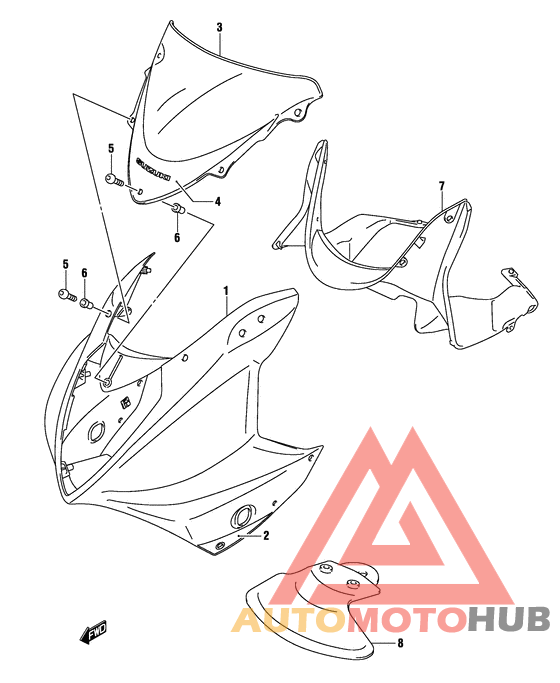 Cowling body