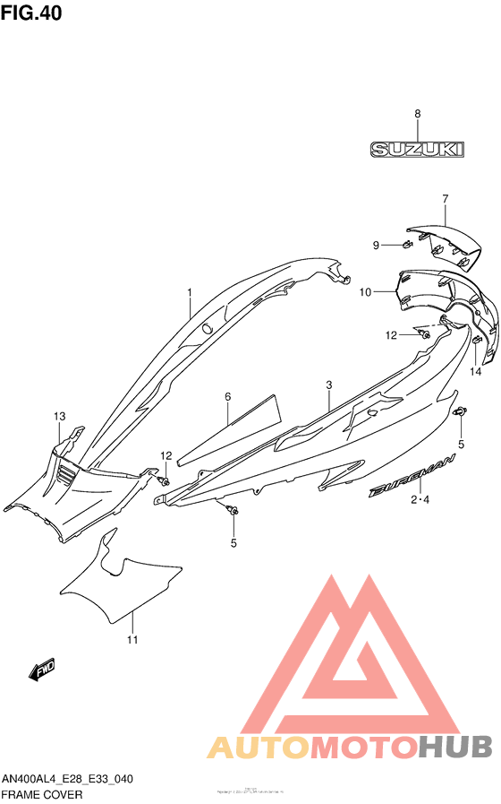 Frame Cover (An400Zal4 E28)