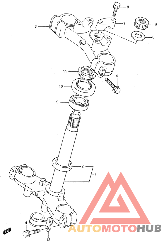 Траверса нижняя