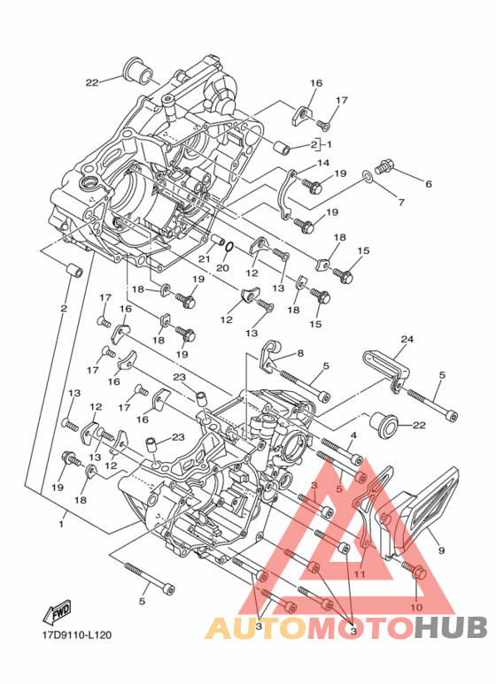 Картер двигателя