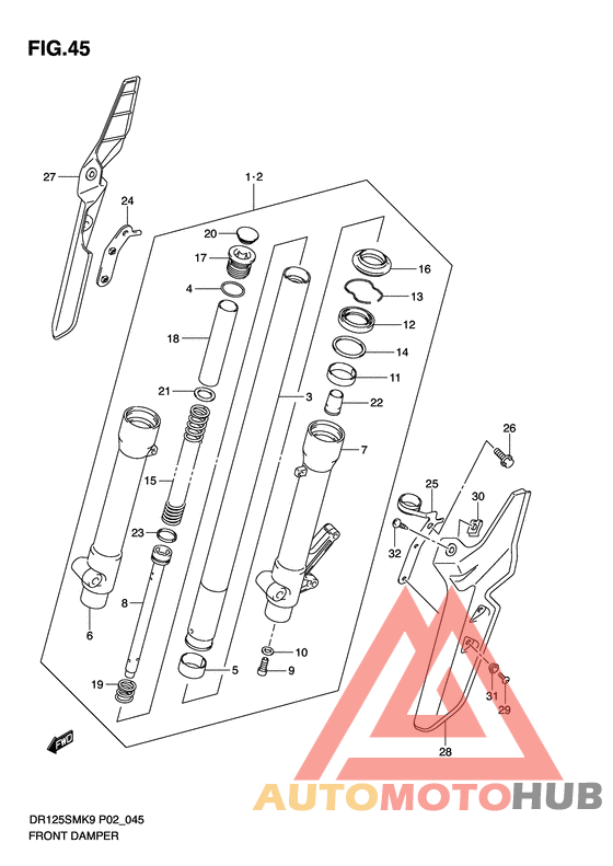 Передняя вилка
