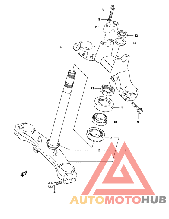Траверса нижняя