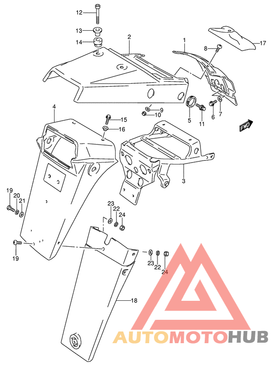 Заднее крыло