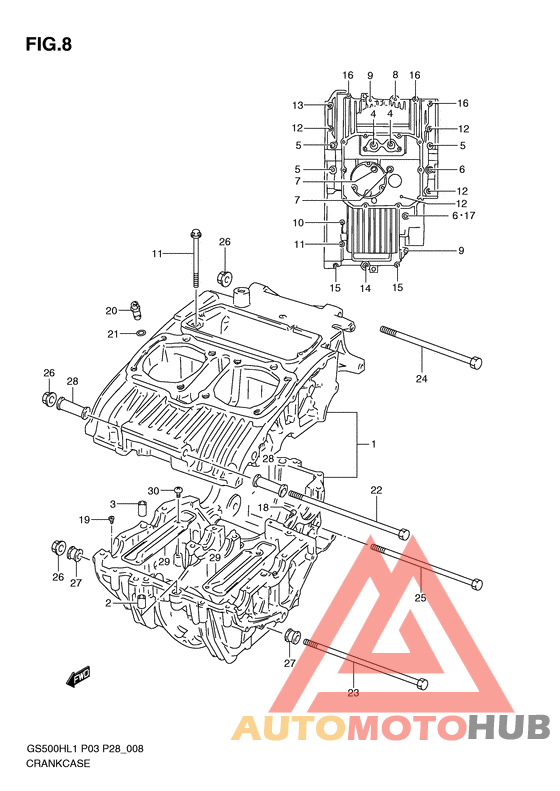 Картер двигателя