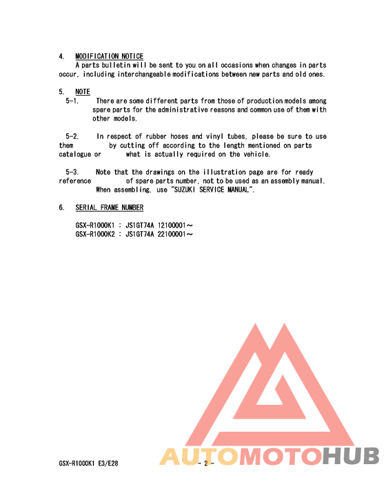 Catalog preface