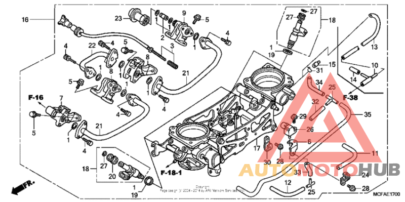 Throttle body (assy.)