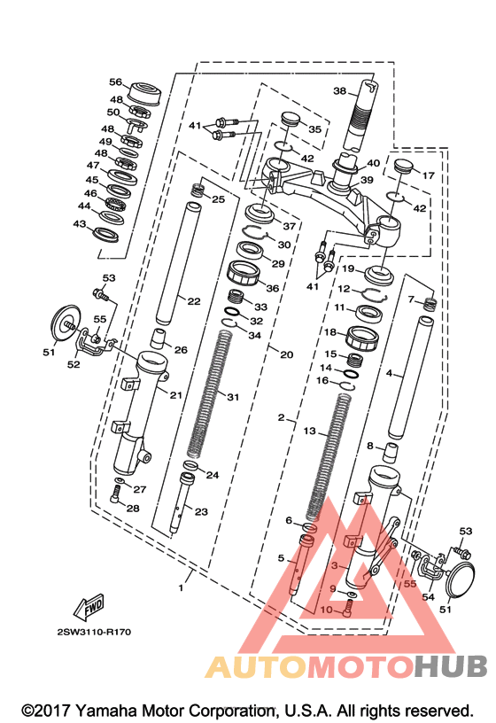 Передняя вилка