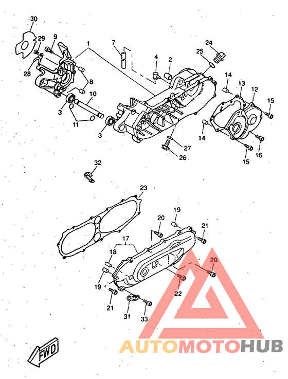 Картер двигателя