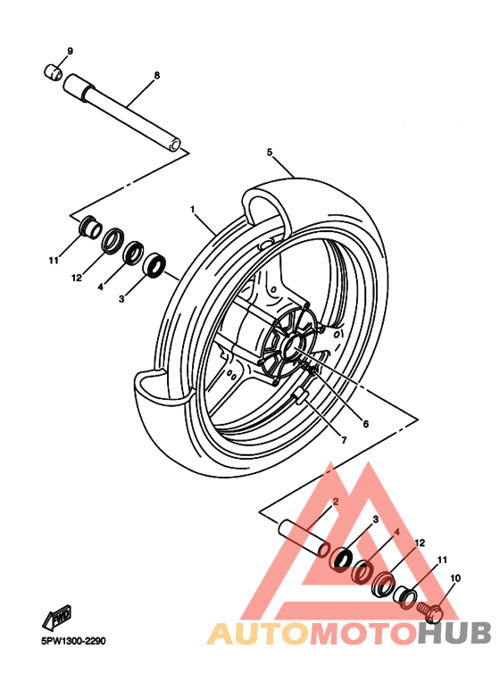 Transom + tube