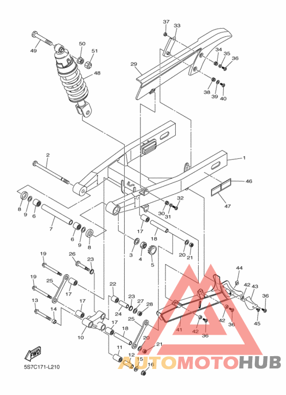 Rear arm & suspension