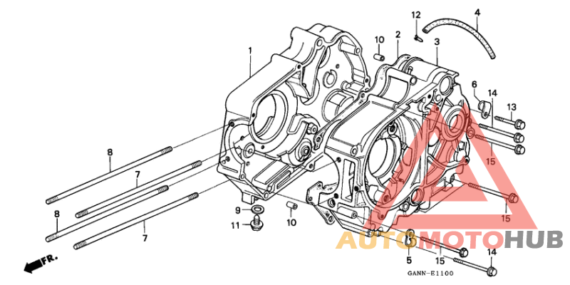 Картер двигателя