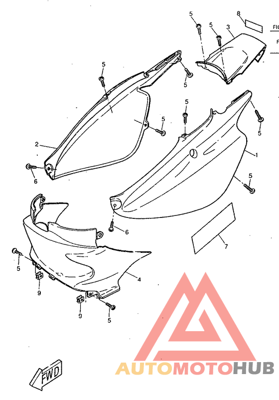 Боковые обтекатели