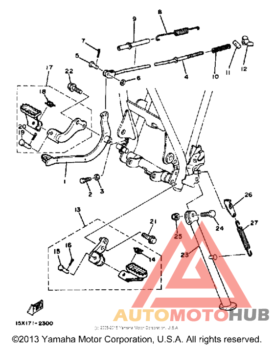 Stand - footrest