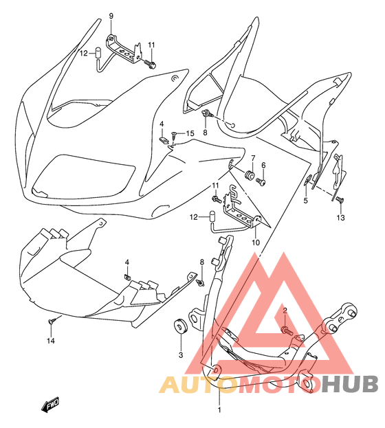 Cowling installation parts